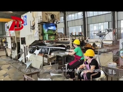 1050 H14 İnce Alüminyum Yuvarlak Disk İndüksiyon 1.5mm Parlak Pizza Tencereleri İçin