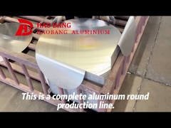 H12 Yol Uyarı İşaretleri İçin Alüminyum Yuvarlak Daireli Wafer Diskleri 1050