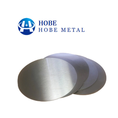Yüksek Performanslı Alüminyum Yuvarlak Daire Çoklu Kullanımlar 0.45mm 6mm Kalınlığı