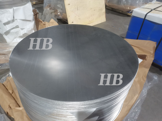 1000 Series H14 Blank Aluminum Discs Bright Silver For Steamer Cooker