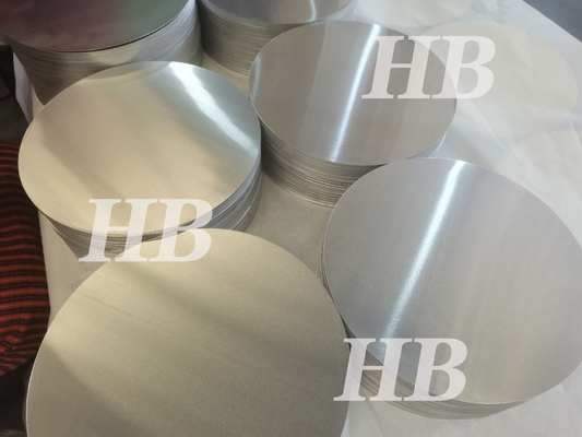 1000 Series H14 Blank Aluminum Discs Bright Silver For Steamer Cooker