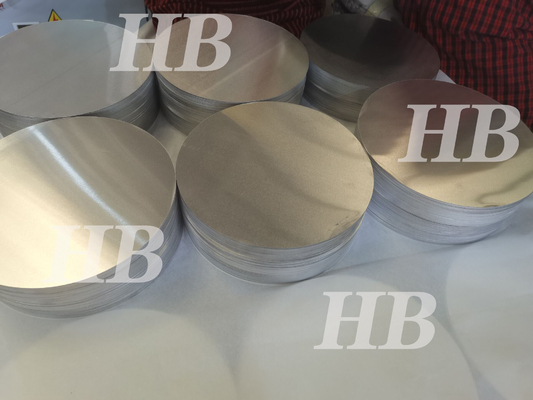 1000 Series H14 Blank Aluminum Discs Bright Silver For Steamer Cooker
