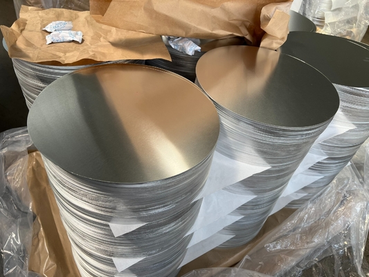 1050 - H14 Yol Uyarı İşaretleri İçin Alüminyum Yuvarlak Daire Alloy Wafer Diskleri
