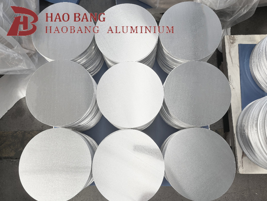1060 Basınçlı fırın Alüminyum yuvarlak levha 80mm