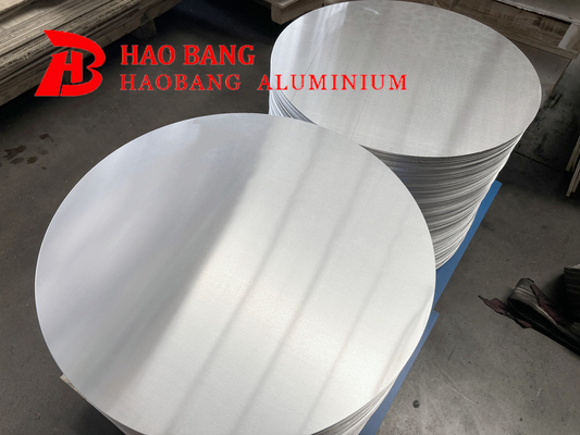 1060 Basınçlı fırın Alüminyum yuvarlak levha 80mm
