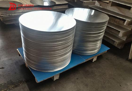 1050 1060 1070 1100 3003 8011 Soğuk / Sıcak Yuvarlanan Alüminyum Wafer Yemek Yemekleri İçin 1999'dan beri