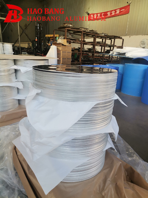 1050 1060 Reflective Aluminium Circle / Aluminium Discs For Cookware (Yemek malzemeleri için yansıtıcı alüminyum daire / alüminyum diskler)