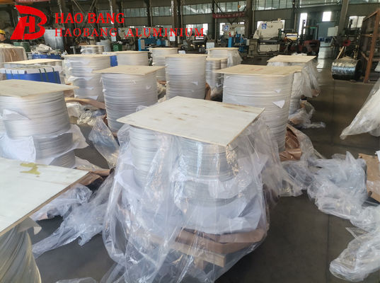 3003 1050 1060 Alüminyum Daire Boş H18 Temper 100–1000mm Çap Derin Çekme Diskleri Tencere Damgalama İçin