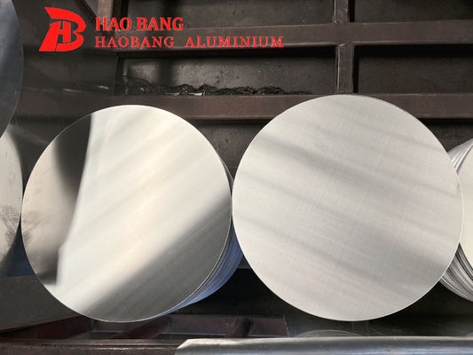 3003 1050 1060 Alüminyum Daire Boş H18 Temper 100–1000mm Çap Derin Çekme Diskleri Tencere Damgalama İçin