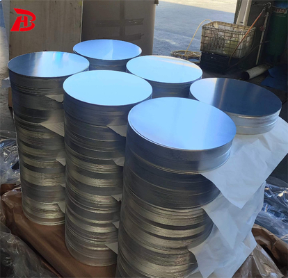 Saflık 99.5% Alüminyum Çemberler 1050 3003 Derin Çizim ve Anodizasyon için