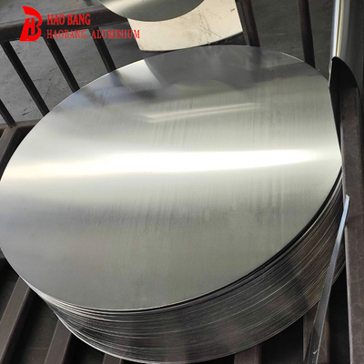 Alüminyum Çember Enlem 80mm-1600mm Kalınlığı 0.3mm-6.0mm Yuvarlak