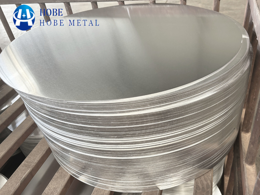 Kaplı yüzey B209 ASTM 3003 8011 1050 1100 1060 Yapışkan Panlar için Alüminyum Disk Çemberleri