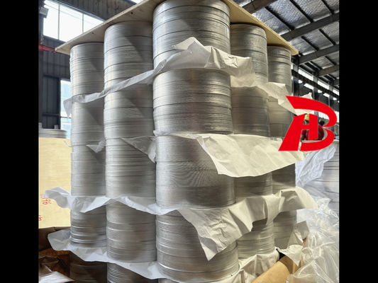 Sabit Performans & Mat Yüzey Alüminyum Yuvarlak Plakeler 1080/1100 Φ80-1600MM Araç Panelli Yapım için