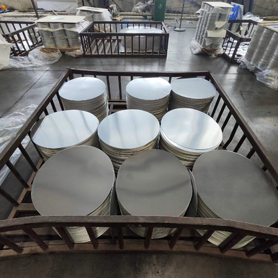 1100 Alüminyum Alaşım Çember Yemek Cihazları ve Yol İşareti Kalınlığı 80mm-1600mm
