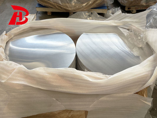 Sabit Performans & Mat Yüzey Alüminyum Yuvarlak Plakeler 1080/1100 Φ80-1600MM Araç Panelli Yapım için