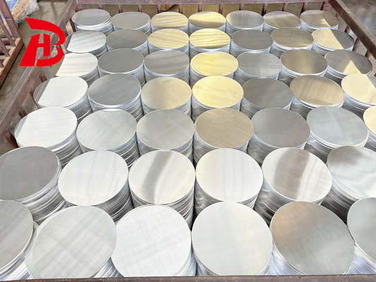 Doğrudan Fabrikaya Siparişler 1 3 5 8 Serisi Alüminyum Çember Sıfırları Korozyona Direnci Çay kazanları için Güçlü Çekim