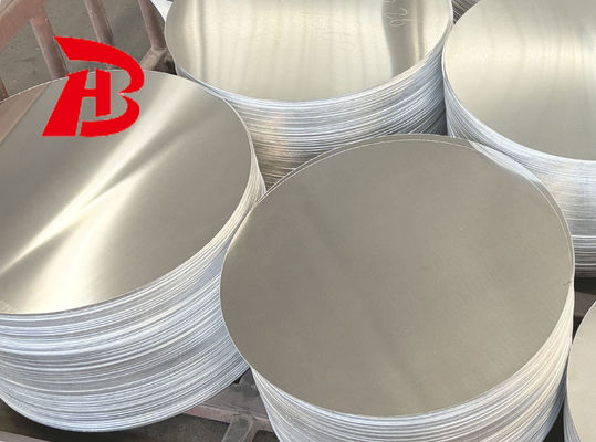 1050 1060 3003 Aluminum Circle CC DC Material O Soft H12 H18 Temper 0.3‑6mm Thickness 100‑1000mm Diameter Deep Drawing Aluminum Disc for Cookware Pots Pans Lamp Covers Stamping