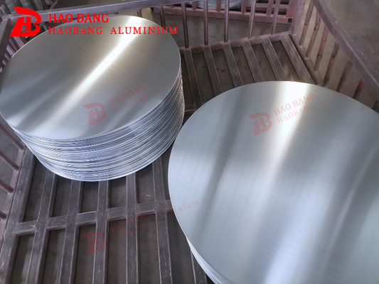 Alüminyum Çember Enlem 80mm-1600mm Kalınlığı 0.3mm-6.0mm Yuvarlak