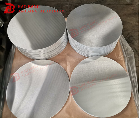 1100/1060/3003/1050 O H18 Temper Alüminyum Disk Çemberleri Aşçılık malzemeleri için Alüminyum Çemberler Aşçılık malzemeleri için
