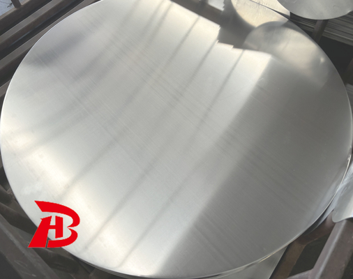 Kaplı yüzey B209 ASTM 3003 8011 1050 1100 1060 Yapışkan Panlar için Alüminyum Disk Çemberleri