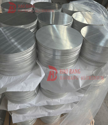 CC DC Ham madde Alüminyum Çember 1050 1060 3003 Alaşım O H18 Hızlı Özel Boyut Derin Çizim Disk