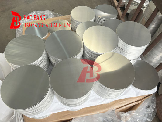 CC DC Ham madde Alüminyum Çember 1050 1060 3003 Alaşım O H18 Hızlı Özel Boyut Derin Çizim Disk