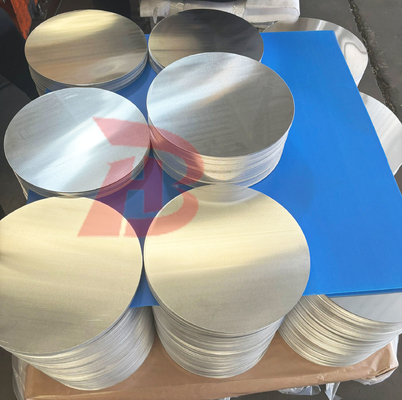 Kesme Alüminyum Çember Yuvarlak Disk Kalınlığı 0.3-3mm