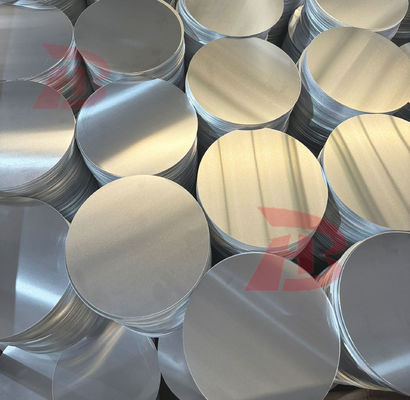 Aluminum Circles 1050/1080 High-Shine Silvery 80-1600MM For Household Fixtures