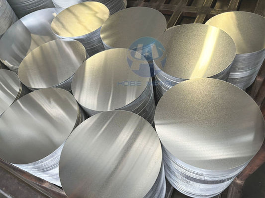 CC DC Ham madde Alüminyum Çember 1050 1060 3003 Alaşım O H18 Hızlı Özel Boyut Derin Çizim Disk