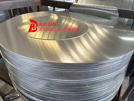 GB/T3880 ASTM B209 Standart 1 Serisi Alüminyum Çember Yumuşak Yüzey Pişirme Cihazları için