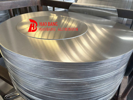 Pas Dayanıklı Gümüş Alüminyum Çemberler 1080/1100 Dekor Ayarları için 0.3-6.0MM