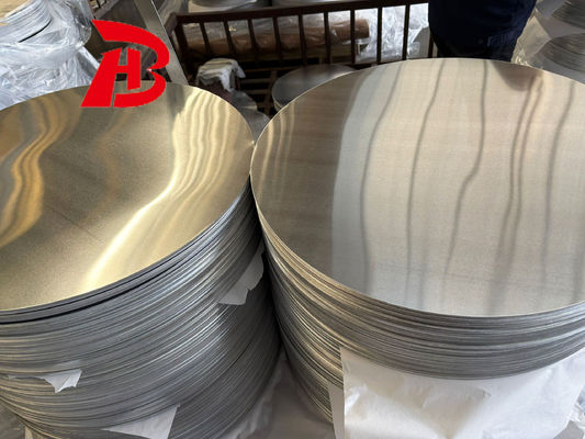 Yüksek Düzlük 1050/3003 Alaşımlı Alüminyum Disk Derin Çekme Çatlamaya Dayanıklı Özel Çap 80-1600mm Mutfak Gereçleri ve Endüstriyel Damgalama için