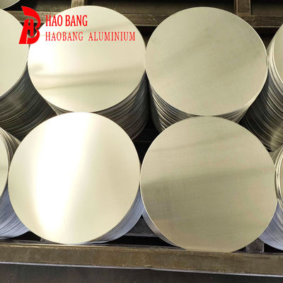 3003 1050 1060 Alüminyum Çember Boş O Yumuşak H18, 100 ‰ 1000 mm Dia, Deep Drawing Alüminyum Disc Cookware Stamping için