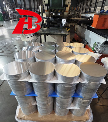 3003 1050 1060 Alüminyum Çember Boş O Yumuşak H18, 100 ‰ 1000 mm Dia, Deep Drawing Alüminyum Disc Cookware Stamping için