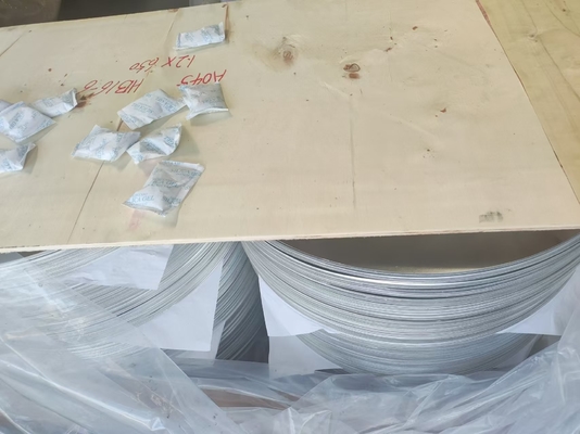 1050 1060 1070 1100 Alüminyum Dairesel Disk İyi Düzlük ve Cc Dc Malzemesi