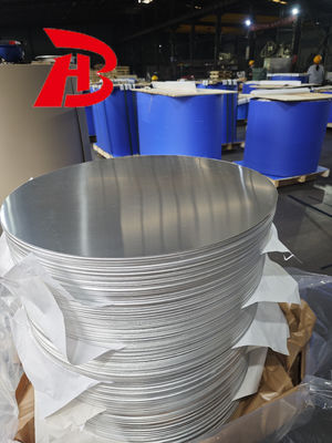 Yüksek Parlaklıkta Gümüş Alüminyum Daireler 1050/1080 80-1600MM Ev Armatürleri İçin