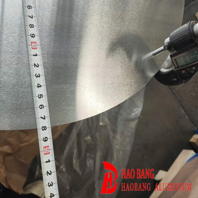 Pas Dayanıklı Gümüş Alüminyum Çemberler 1080/1100 Dekor Ayarları için 0.3-6.0MM