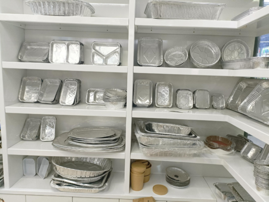 Alüminyum folyo öğle yemeği kutusu 32 oz fırın güvenli gıda konteyneri