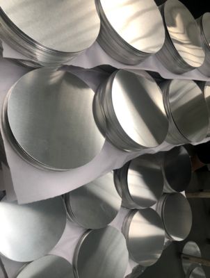 3003 1050 1060 Alüminyum Çember Boş O Yumuşak H18, 100 ‰ 1000 mm Dia, Deep Drawing Alüminyum Disc Cookware Stamping için