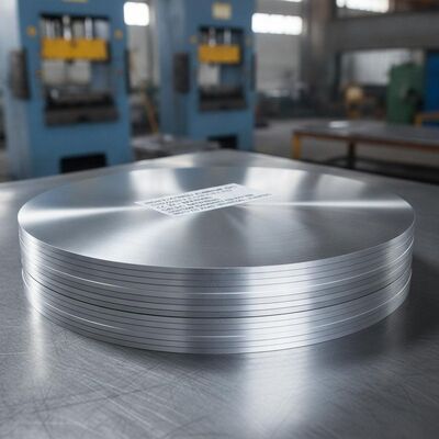 High Flatness Aluminum Disc 1050/3003 Alloy H12 Temper Deep Drawing Crack Resistant for Pots Pans Industrial Stamping