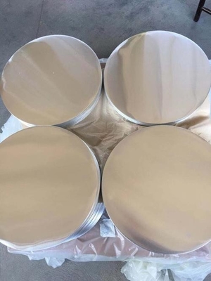 H12 1100 Çeyreği Yuvarlak Alüminyum Plakası Sert 300 mm Çapraz Uzun Servis