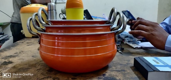 İyi Fiyat En Çok Satılan Renkli Kaplı Alüminyum Çember Stock Pot için
