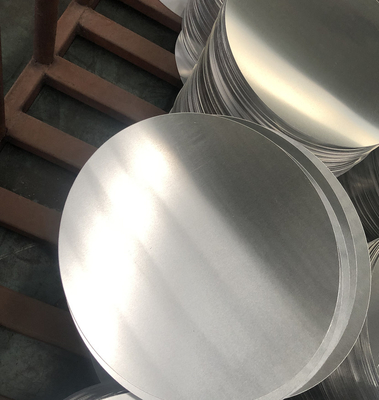 1050 H14 Alüminyum Disks Circle Wafer For Cookware DC
