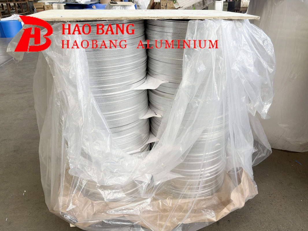 Pas Dayanıklı Gümüş Alüminyum Çemberler 1080/1100 Dekor Ayarları için 0.3-6.0MM