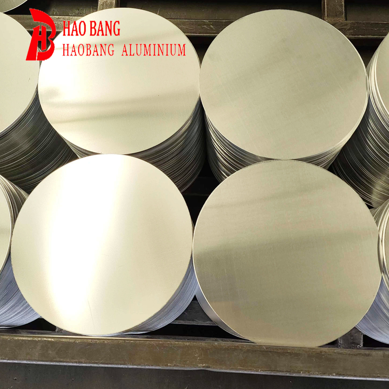 3003 astm b209 dc mutfak eşyaları için alüminyum çerçeve tabakalı yuvarlak metal diskler