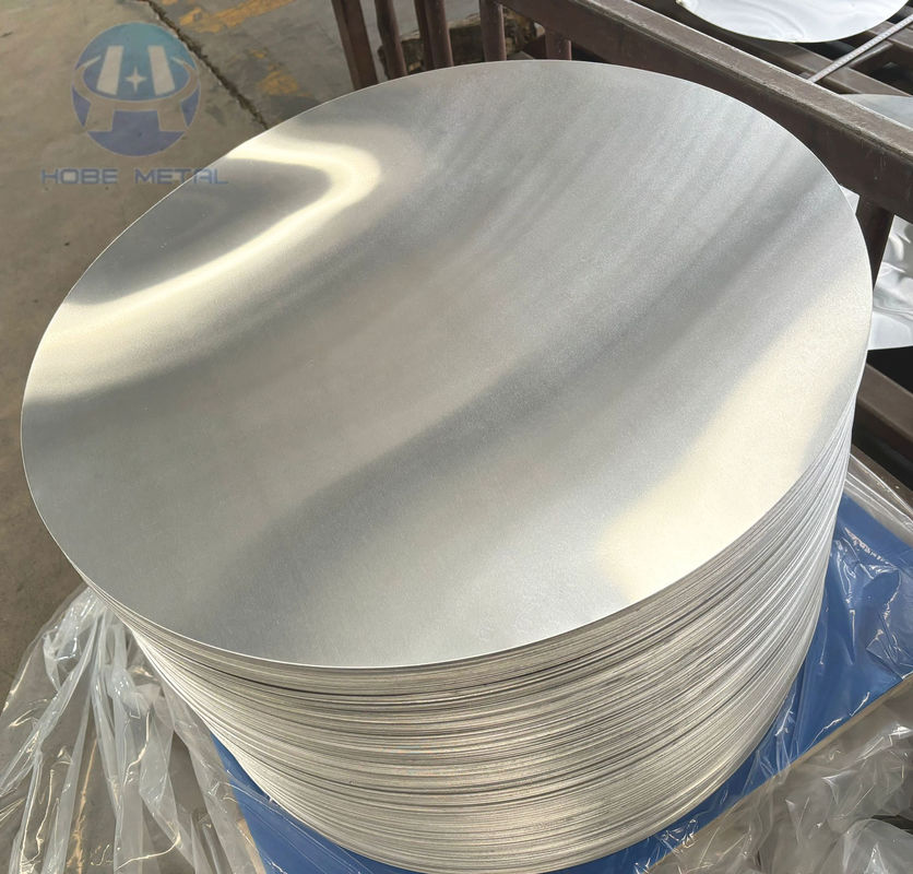 Yüksek Parlaklıkta Gümüş Alüminyum Daireler 1050/1080 80-1600MM Ev Armatürleri İçin