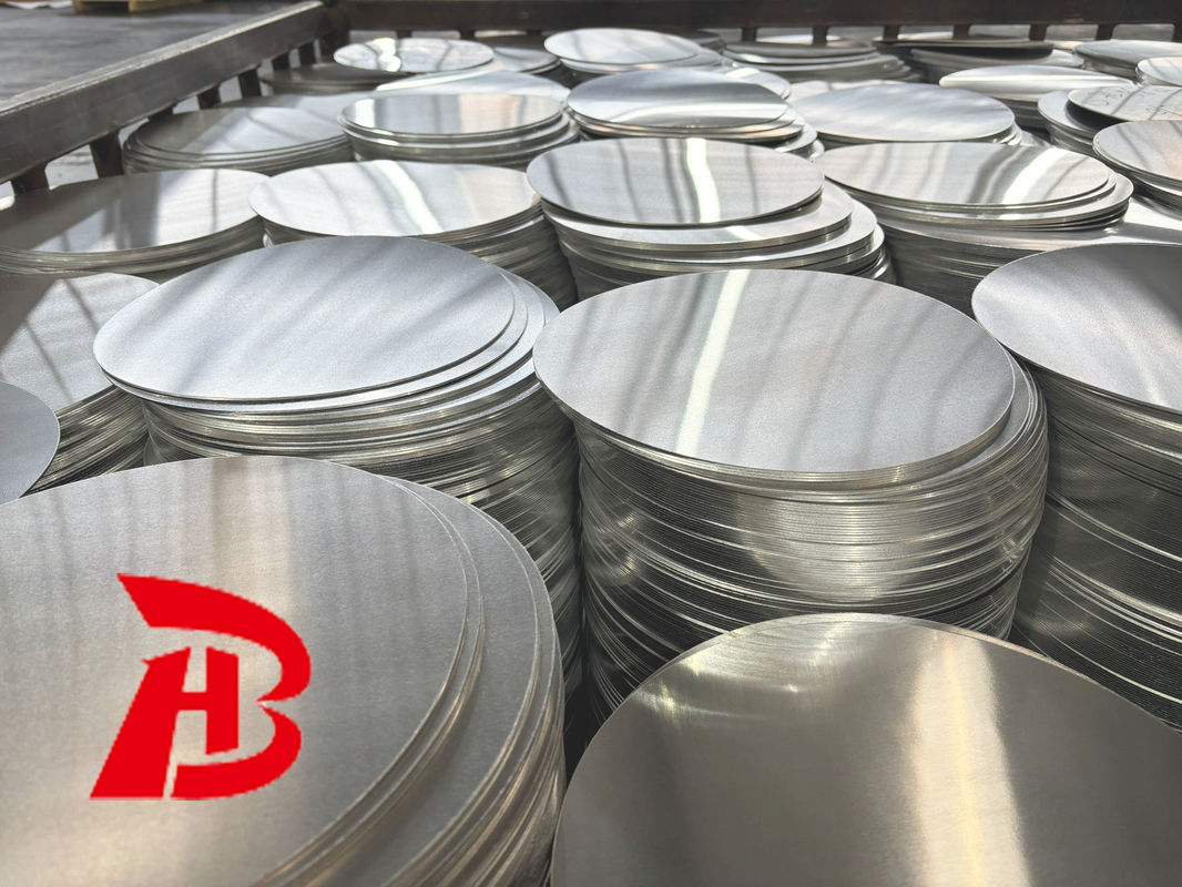 Uniform Silvery Aluminum Circles 1050 80-1600MM Dia for Lighting Reflectors