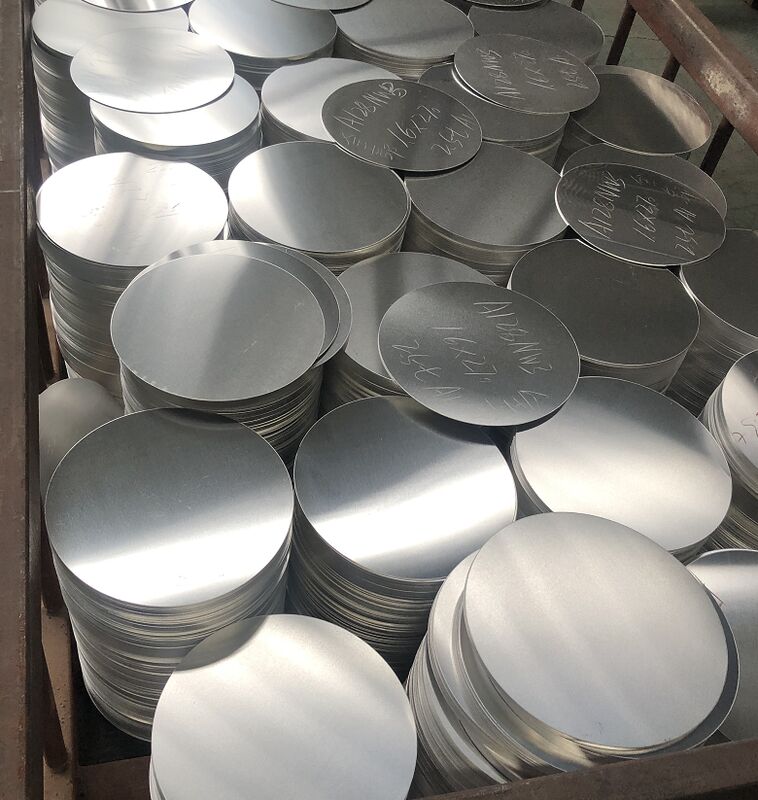 80-1600mm çaplı özelleştirilebilir Alüminyum Yuvarlak Daire Mükemmel Mekanik Performansı