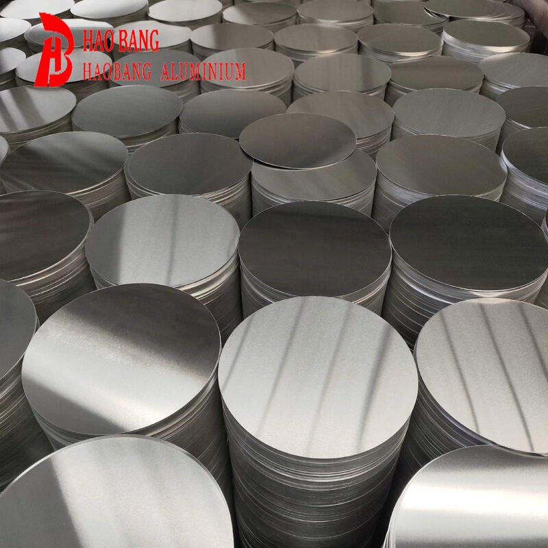 3003 1050 1060 Alüminyum Çember Boş O Yumuşak H18, 100 ‰ 1000 mm Dia, Deep Drawing Alüminyum Disc Cookware Stamping için
