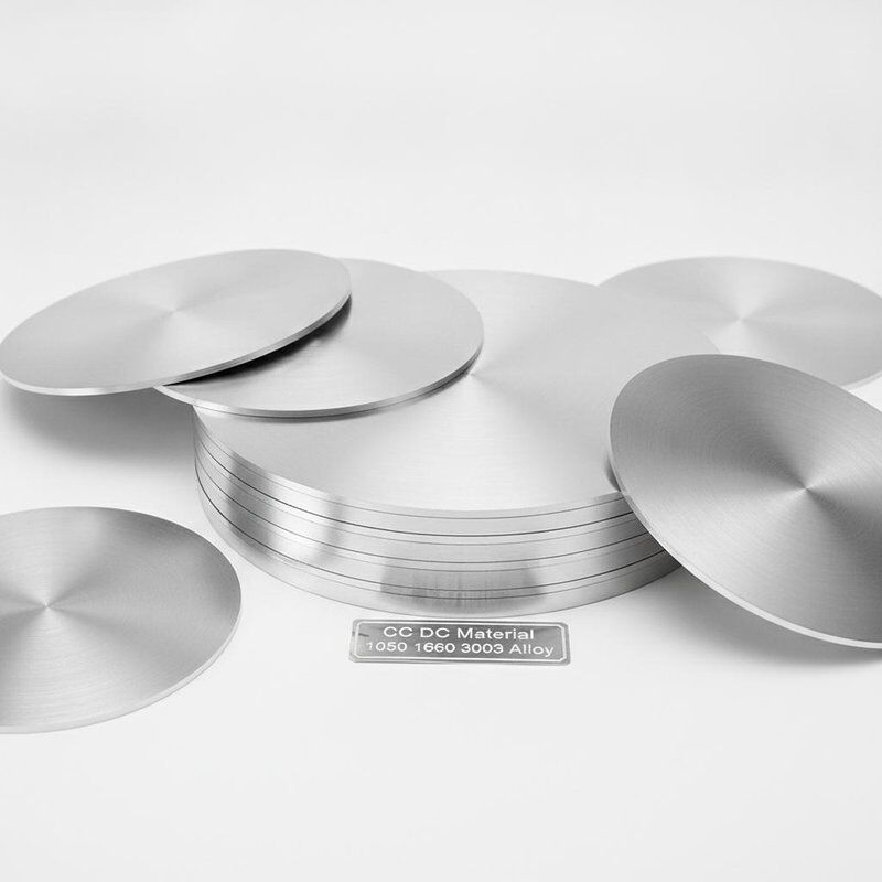 Özel Boyut 100-1000mm Çaplı Alüminyum Çember Disk Çatlak Dayanıklı Derin Çizim 1050 1060 3003 Yemek malzemeleri ve lamba kapağı damgası için alaşım